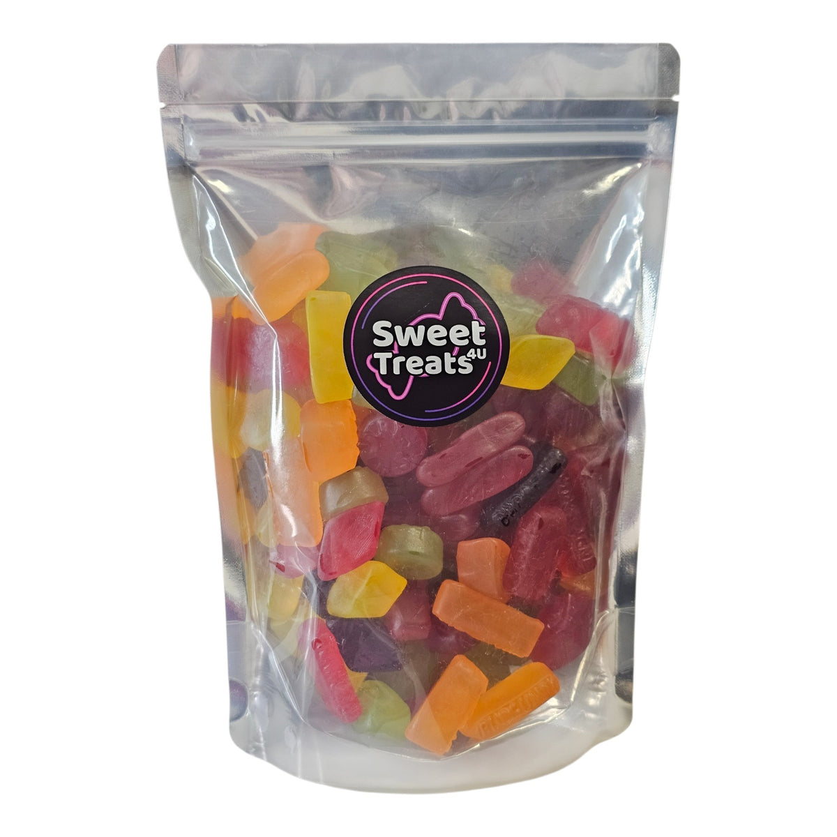 Taveners Wine Gums 500g -  Resealable Bag, Pick and Mix Sweets, Bulk, Party Bags, Candy Gifts
