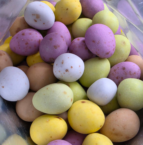 Chocolate Mini Eggs 500g -  Resealable Bag, Pick and Mix Sweets, Bulk, Party Bags, Candy Gifts