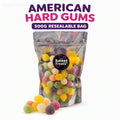 American Hard Gums 500g -  Resealable Bag, Pick and Mix Sweets, Bulk, Party Bags, Candy Gifts