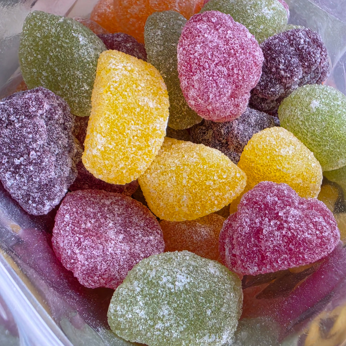 Fruit Pastilles 500g -  Resealable Bag, Pick and Mix Sweets, Bulk, Party Bags, Candy Gifts