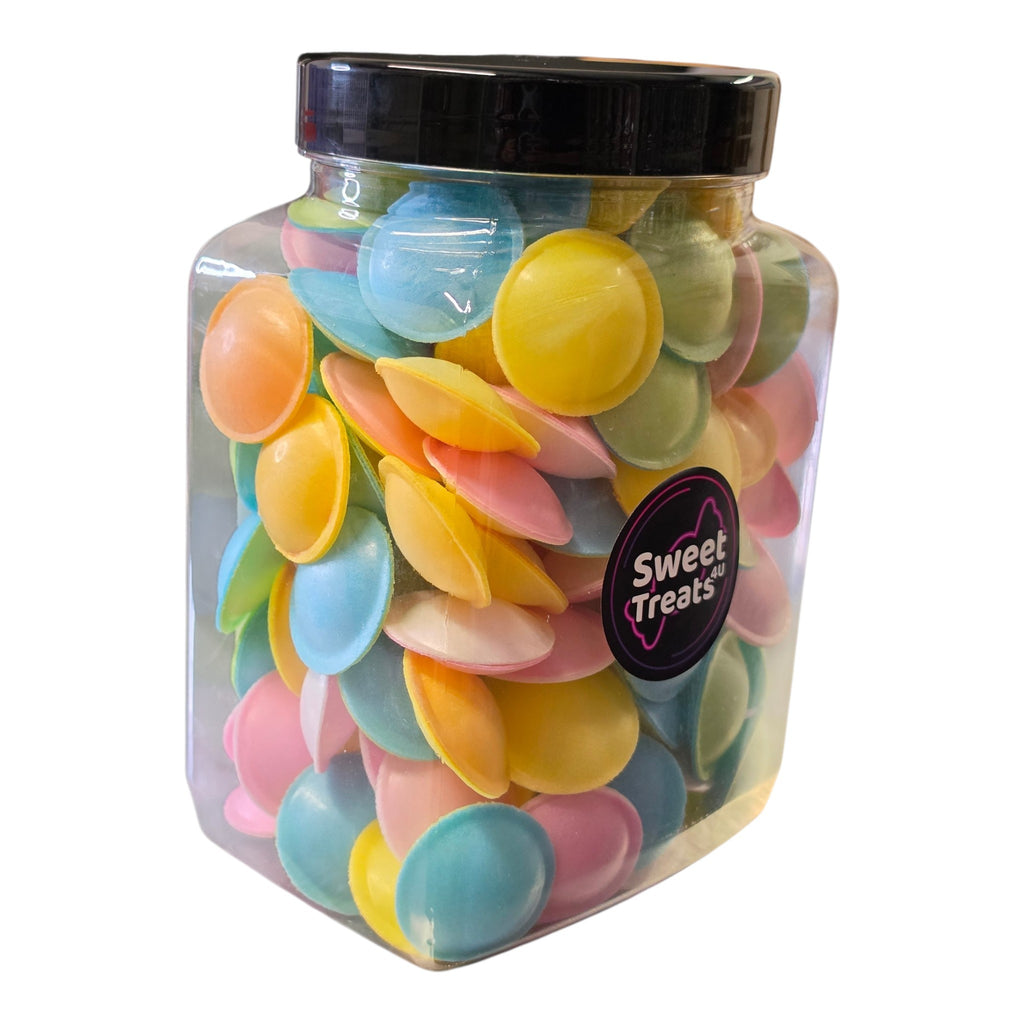 Flying Saucers Jar 170g - Pick and Mix Sweets, Bulk, Party, Candy Gifts