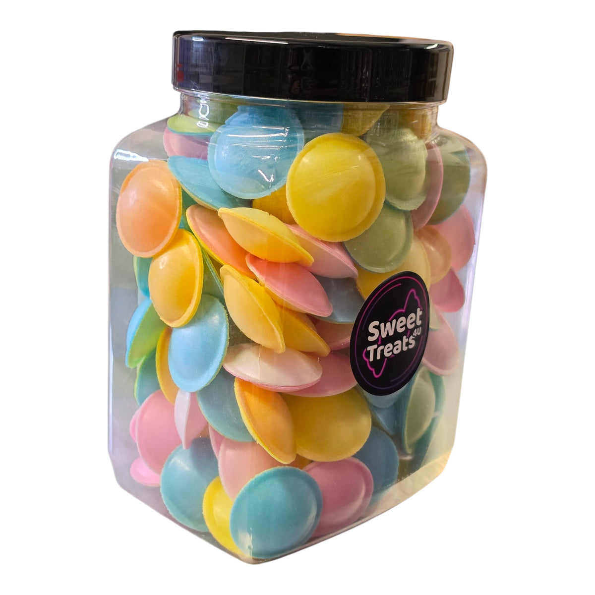 Flying Saucers Jar 170g - Pick and Mix Sweets, Bulk, Party, Candy Gifts
