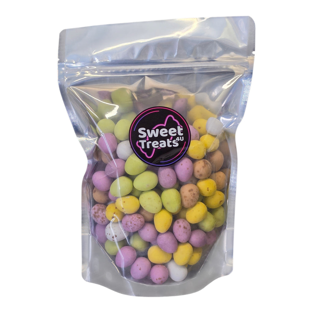 Chocolate Mini Eggs 500g -  Resealable Bag, Pick and Mix Sweets, Bulk, Party Bags, Candy Gifts