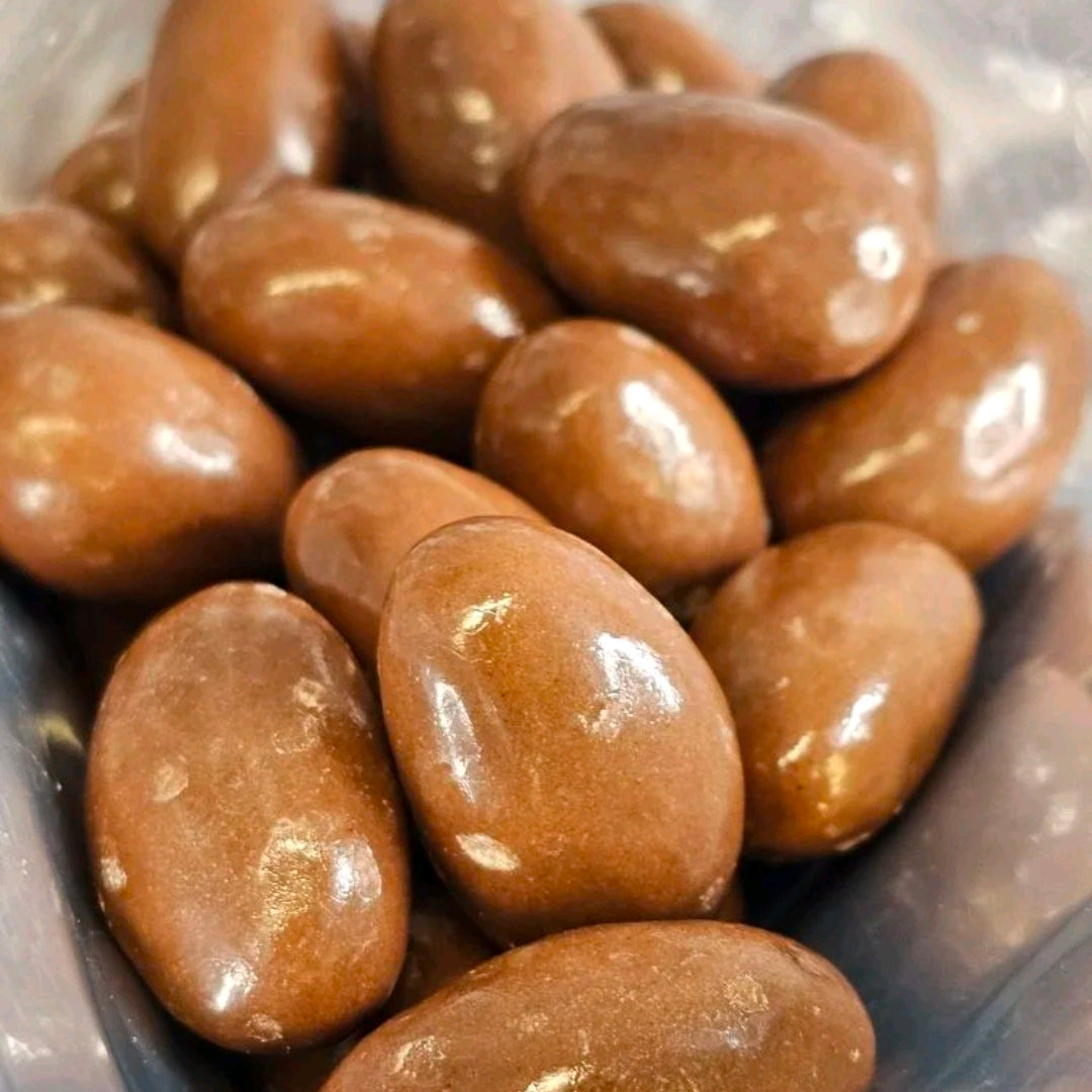 Milk Chocolate Brazil Nuts 500g -  Resealable Bag, Pick and Mix Sweets, Bulk, Party Bags, Candy Gifts