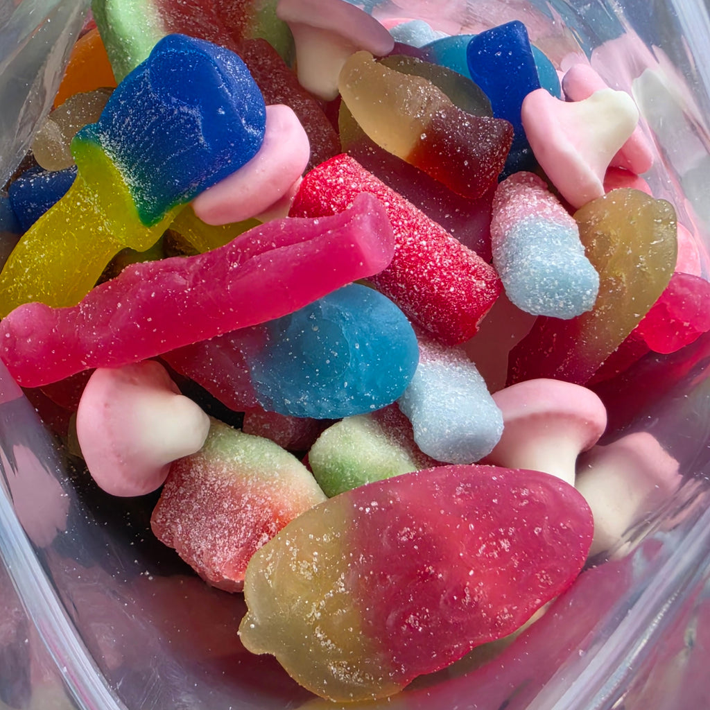 Top 10 Most Loved Pick & Mix Sweets 1kg -  Resealable Bag, Pick and Mix Sweets, Bulk, Party Bags, Candy Gifts