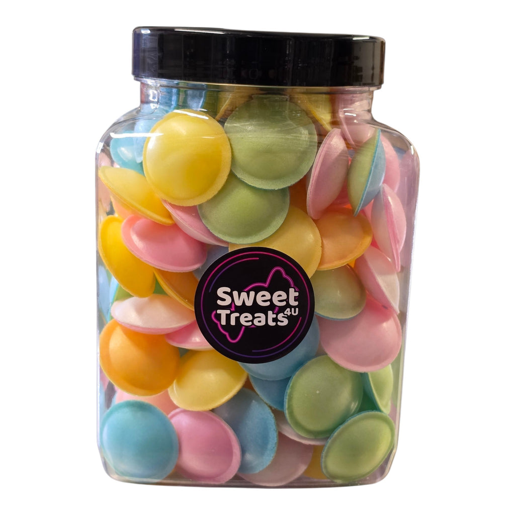 Flying Saucers Jar 170g - Pick and Mix Sweets, Bulk, Party, Candy Gifts