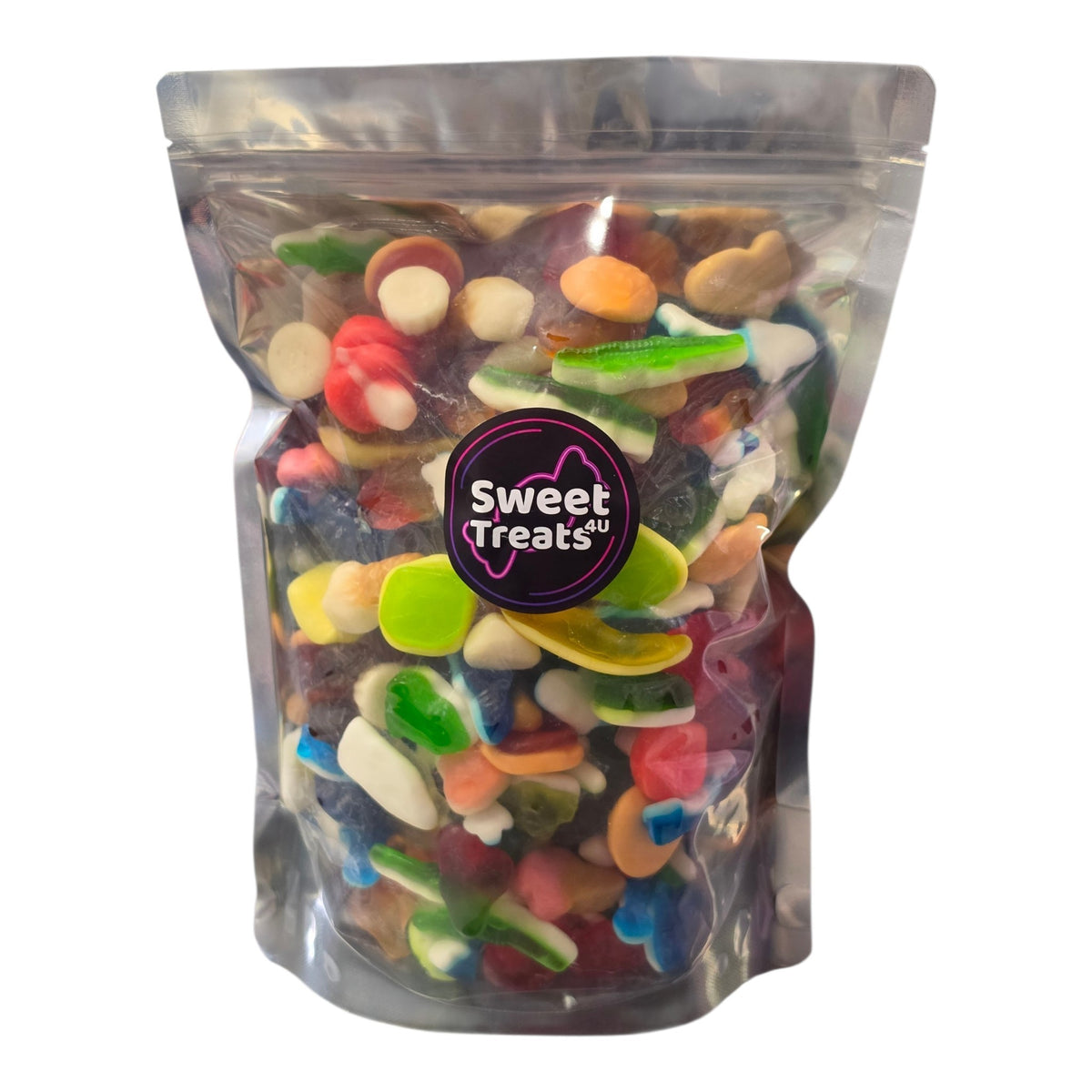 Gummy Sweet Mix 1kg -  Resealable Bag, Pick and Mix Sweets, Bulk, Party Bags, Candy Gifts