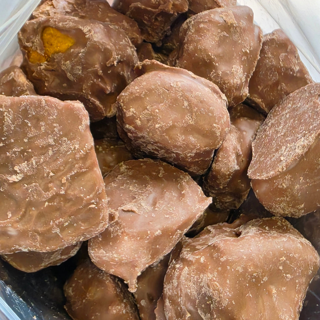 Chocolate Covered Honeycomb 500g -  Resealable Bag, Pick and Mix Sweets, Bulk, Party Bags, Candy Gifts