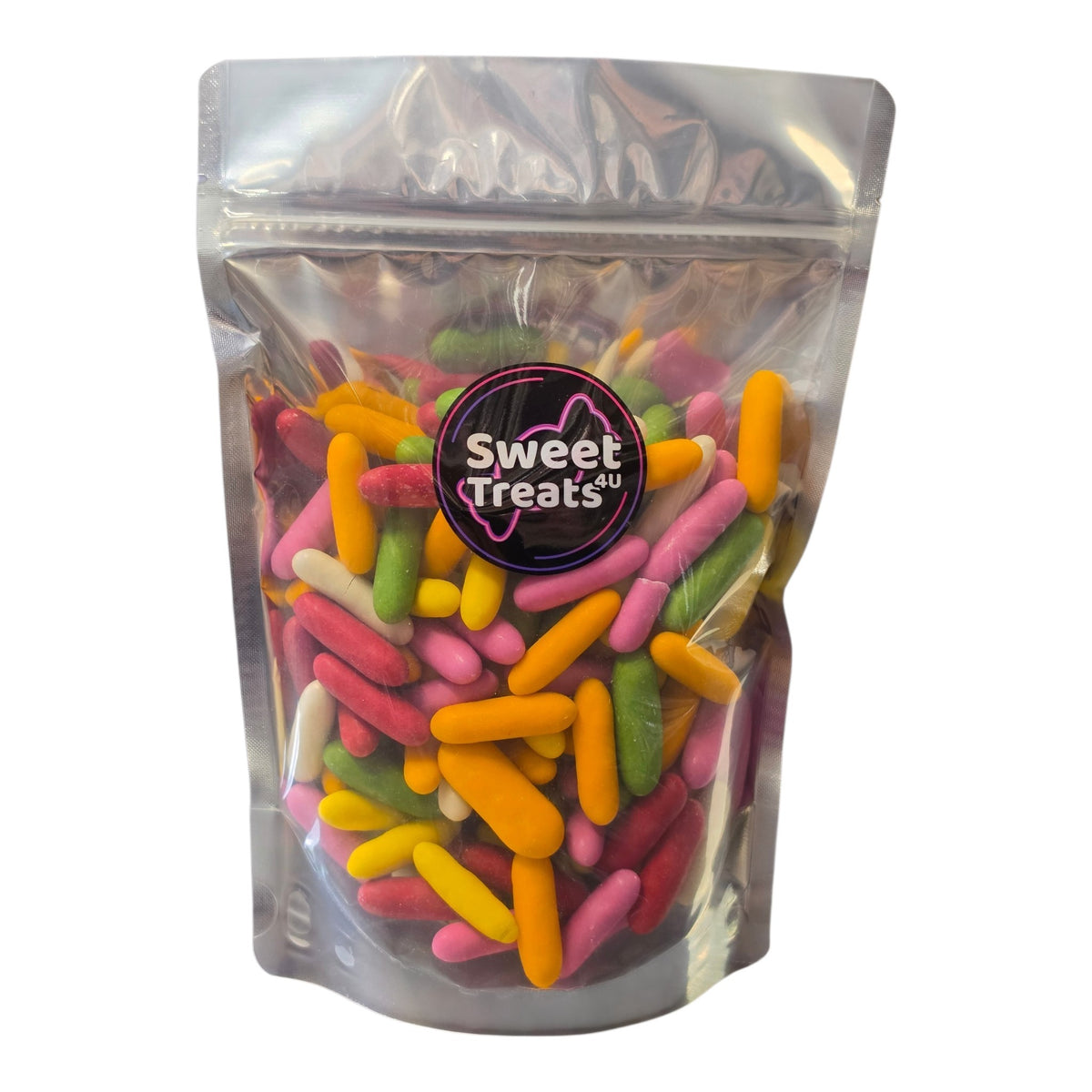Liquorice Comfits 500g -  Resealable Bag, Pick and Mix Sweets, Bulk, Party Bags, Candy Gifts