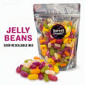 Jelly Beans 500g -  Resealable Bag, Pick and Mix Sweets, Bulk, Party Bags, Candy Gifts