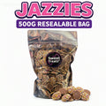 Chocolate Jazzies 500g -  Resealable Bag, Pick and Mix Sweets, Bulk, Party Bags, Candy Gifts