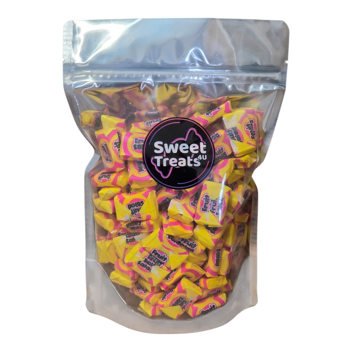 Fruit Salad Chews 500g -  Resealable Bag, Pick and Mix Sweets, Bulk, Party Bags, Candy Gifts