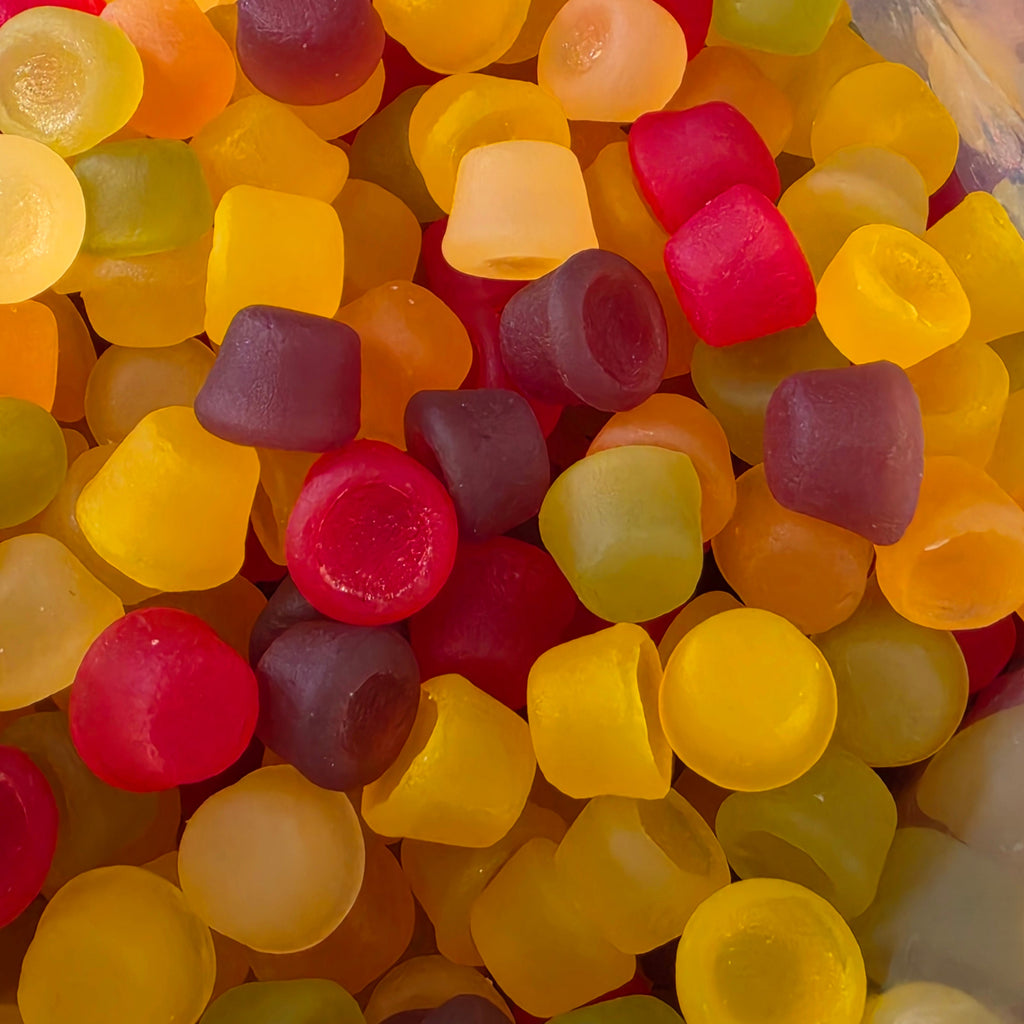 Squirrel Floral Gums 500g -  Resealable Bag, Pick and Mix Sweets, Bulk, Party Bags, Candy Gifts