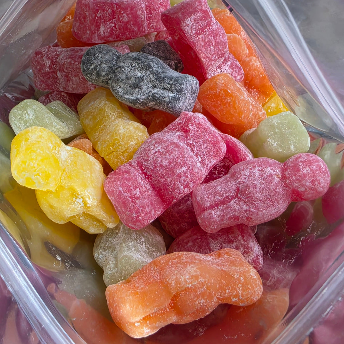 Jelly Babies 500g -  Resealable Bag, Pick and Mix Sweets, Bulk, Party Bags, Candy Gifts