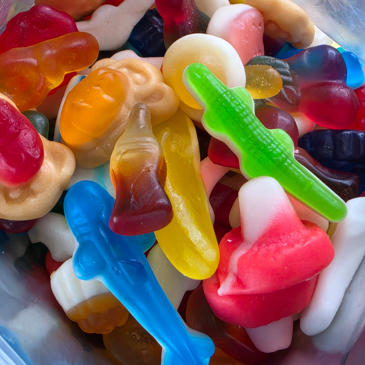 Gummy Sweet Mix 1kg -  Resealable Bag, Pick and Mix Sweets, Bulk, Party Bags, Candy Gifts