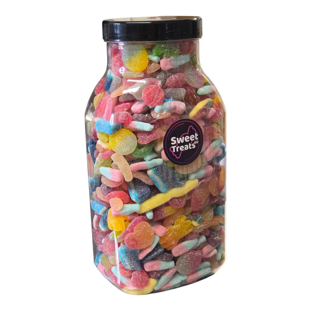 Fizzy Sweet Mix Jar 3.5kg - Pick and Mix Sweets, Bulk, Party, Candy Gifts