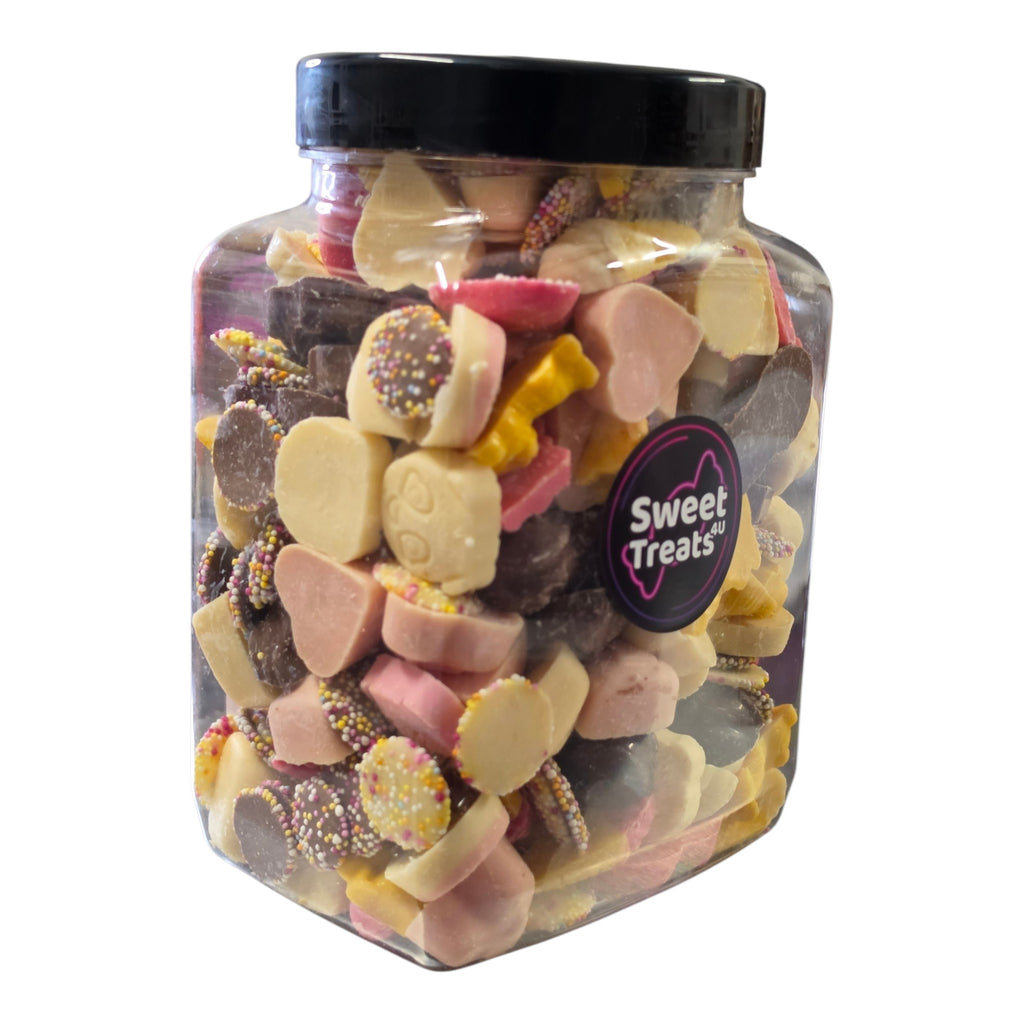 Mixed Chocolate Sweet Jar 1.8kg - Pick and Mix Sweets, Bulk, Party, Candy Gifts