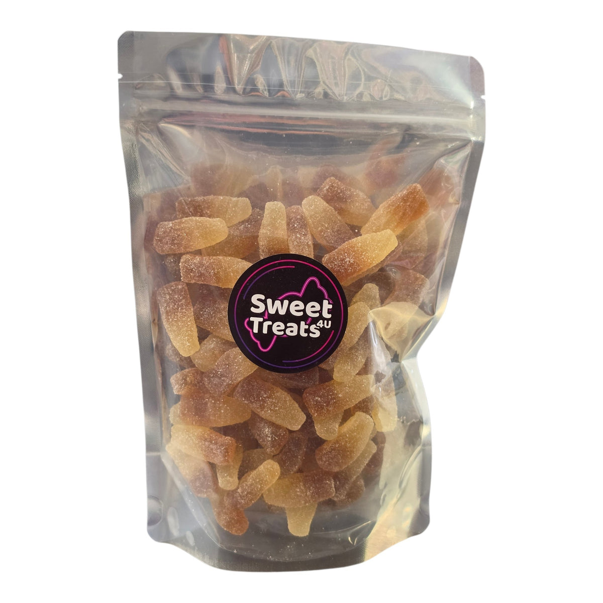Fizzy Cola Bottles 500g -  Resealable Bag, Pick and Mix Sweets, Bulk, Party Bags, Candy Gifts